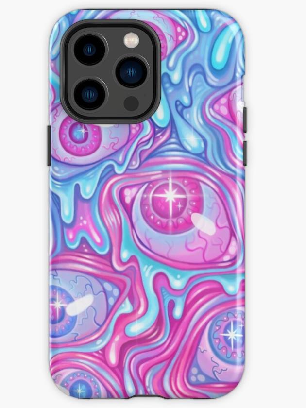 Iphone 14 Pro Max | Eyeball Pattern – Version 2 Iphone Case Iphone 14 Pro Max Iphone 14 Pro Max