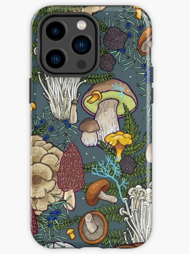 Iphone 14 Pro Max | Mushroom Forest Iphone Case Iphone 14 Pro Max Iphone 14 Pro Max