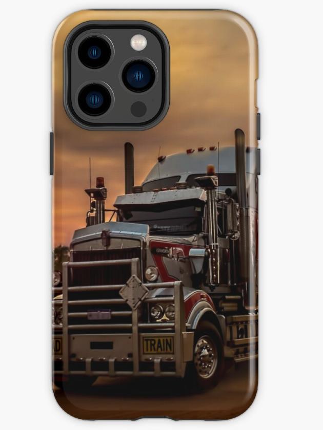 Iphone 14 Pro Max | Prime Mover Kenworth Truck At Sunset Iphone Case Iphone 14 Pro Max Iphone 14 Pro Max