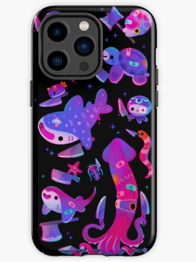 Iphone 14 Pro Max | Stabby Marine Life Iphone Case Iphone 14 Pro Max Iphone 14 Pro Max