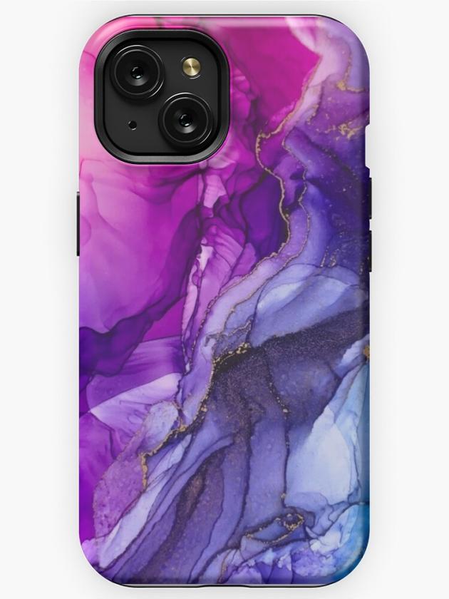 Iphone 15 | Abstract Vibrant Rainbow Ombre Iphone Case Iphone 15 Iphone 15