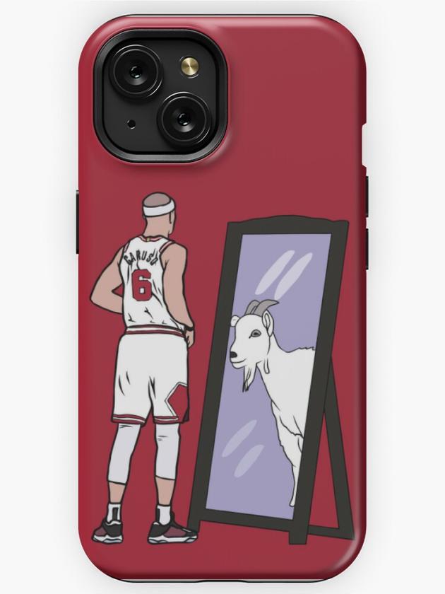 Iphone 15 | Alex Caruso Mirror Goat (Chicago) Iphone Case Iphone 15 Iphone 15