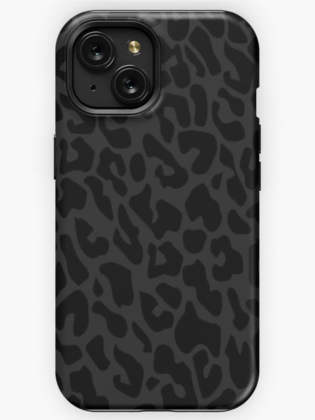 Iphone 15 | Black Leopard Print Iphone Case Iphone 15 Iphone 15