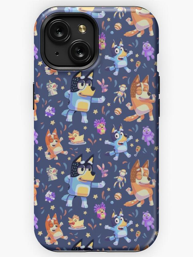 Iphone 15 | Dance Mode Bingo Bandit Chilli Heeler Iphone Case Iphone 15 Iphone 15