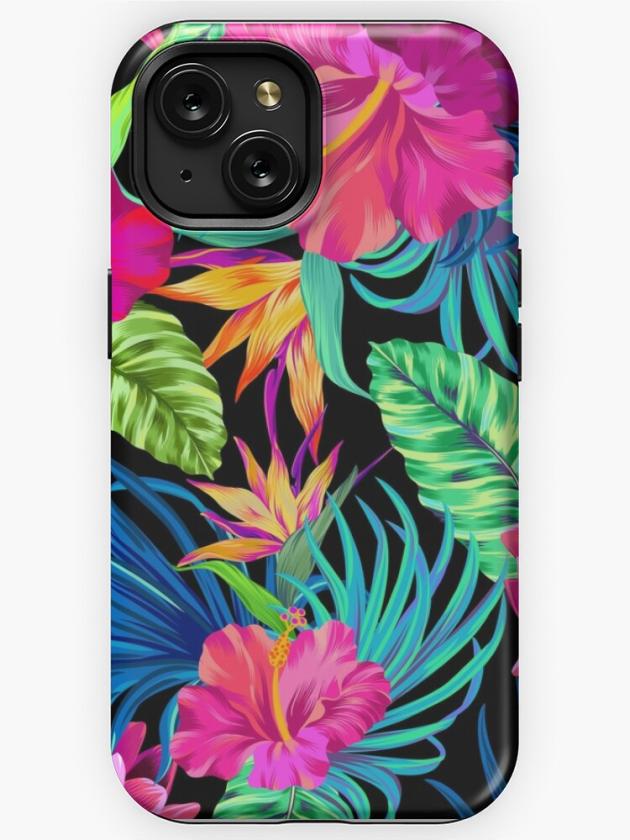 Iphone 15 | Drive You Mad Hibiscus Pattern Iphone Case Iphone 15 Iphone 15