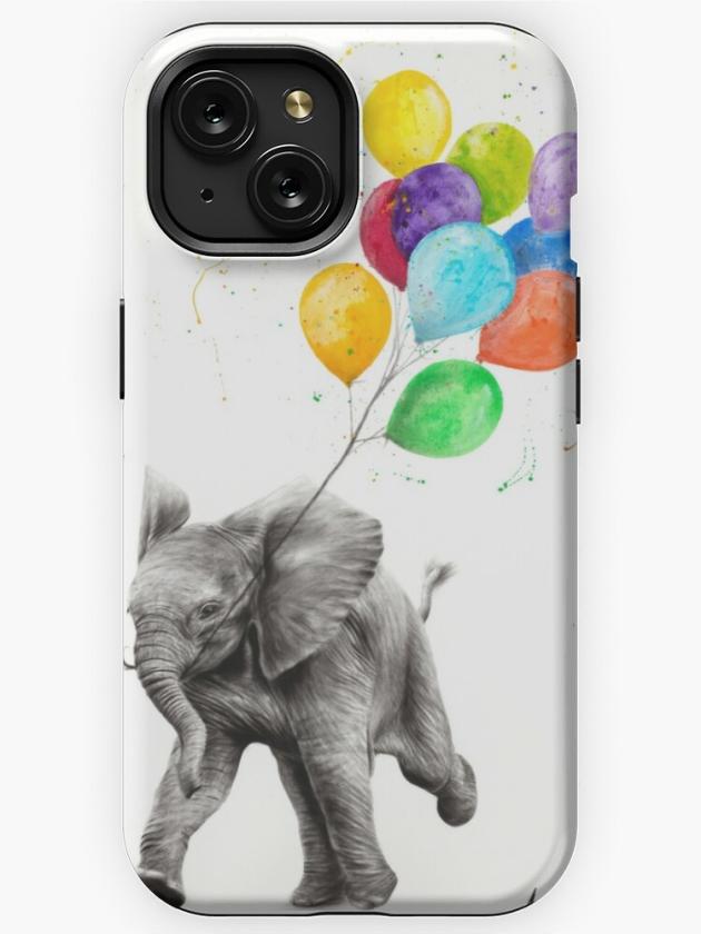 Iphone 15 | Elephant Freedom Iphone Case Iphone 15 Iphone 15