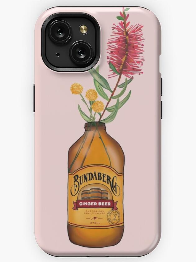 Iphone 15 | Floral Ginger Beer Iphone Case Iphone 15 Iphone 15