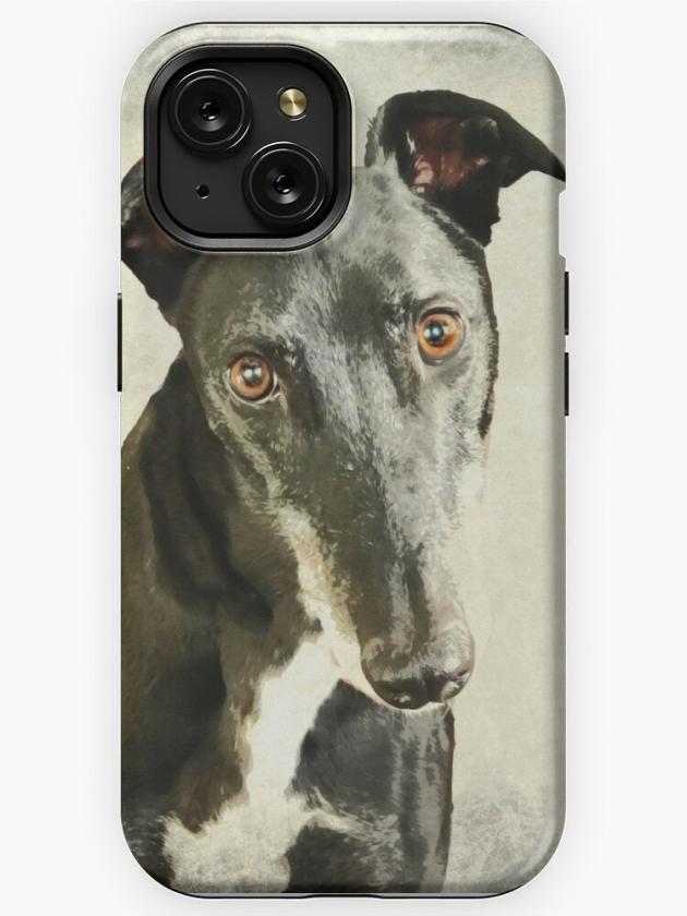 Iphone 15 | Greyhound Watercolour (1) Iphone Case Iphone 15 Iphone 15