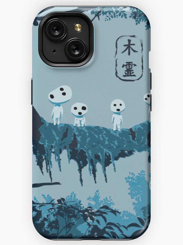 Iphone 15 | Kodama Studio Ghibli Iphone Case Iphone 15 Iphone 15