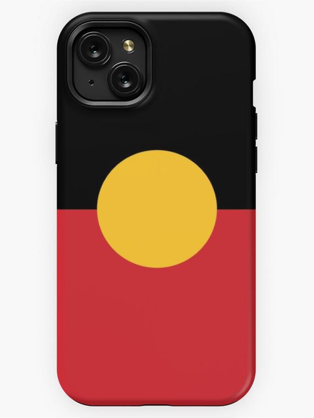 Iphone 15 Plus | Australian Aboriginal Flag #2 Iphone Case Iphone 15 Plus Iphone 15 Plus