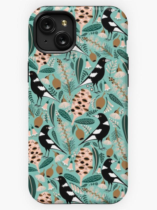 Iphone 15 Plus | Australian Bush Magpies Iphone Case Iphone 15 Plus Iphone 15 Plus