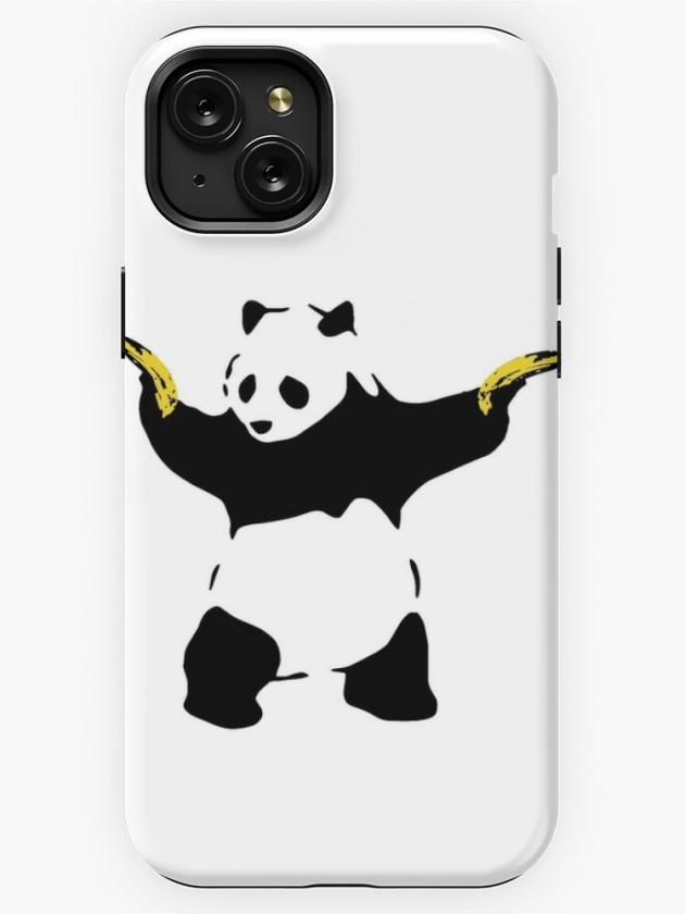 Iphone 15 Plus | Bad Panda Stencil Iphone Case Iphone 15 Plus Iphone 15 Plus