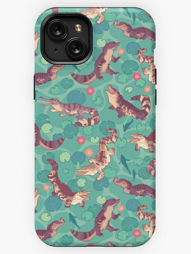 Iphone 15 Plus | Crocodilians In Clear Waters Iphone Case Iphone 15 Plus Iphone 15 Plus