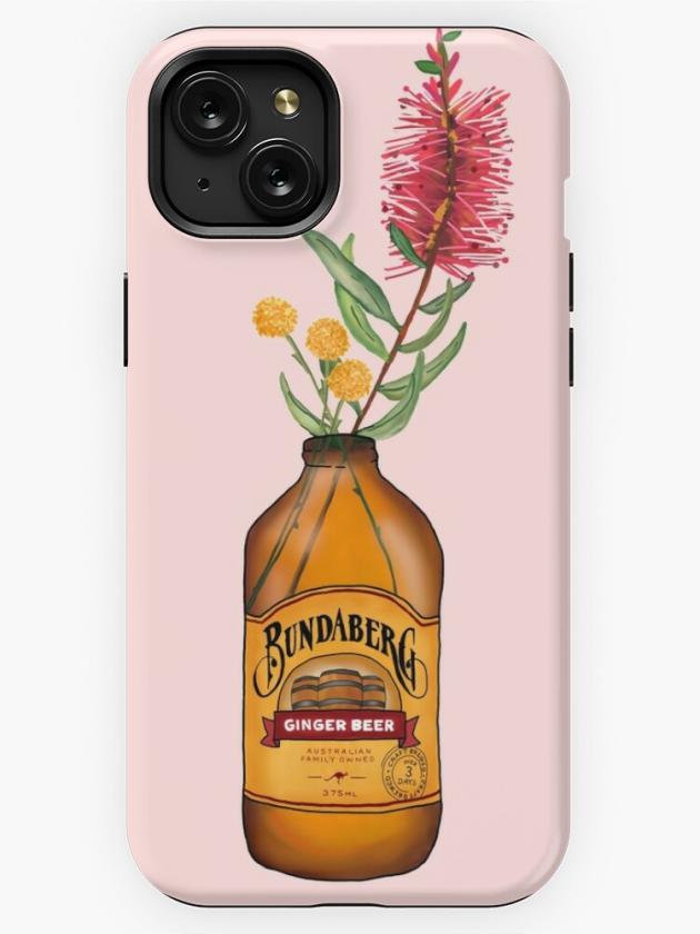 Iphone 15 Plus | Floral Ginger Beer Iphone Case Iphone 15 Plus Iphone 15 Plus