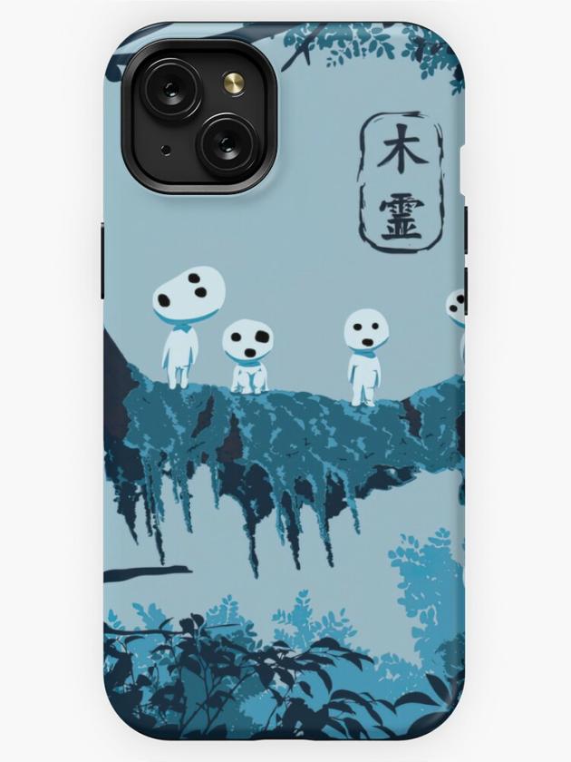 Iphone 15 Plus | Kodama Studio Ghibli Iphone Case Iphone 15 Plus Iphone 15 Plus