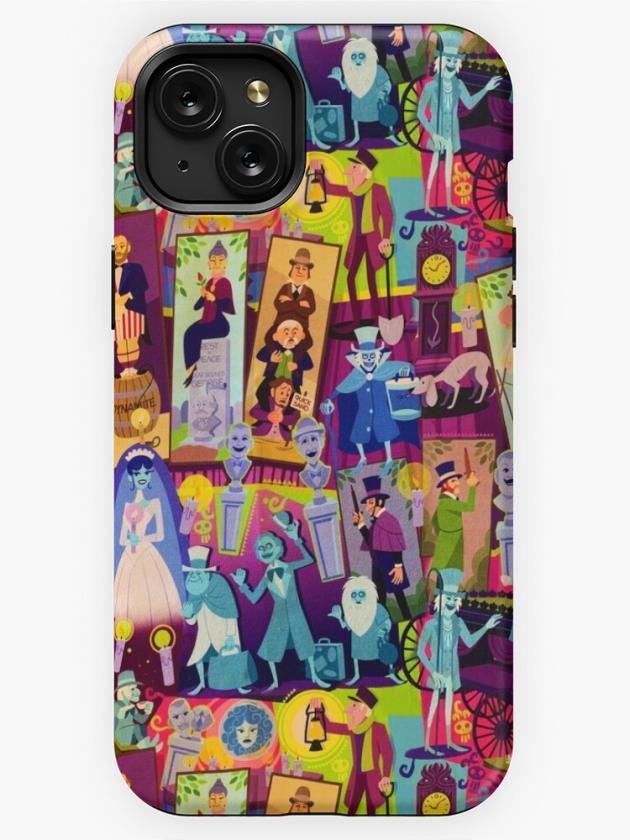 Iphone 15 Plus | Retro Mansion Collage Iphone Case Iphone 15 Plus Iphone 15 Plus