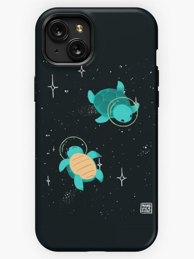 Iphone 15 Plus | Space Turtles Iphone Case Iphone 15 Plus Iphone 15 Plus