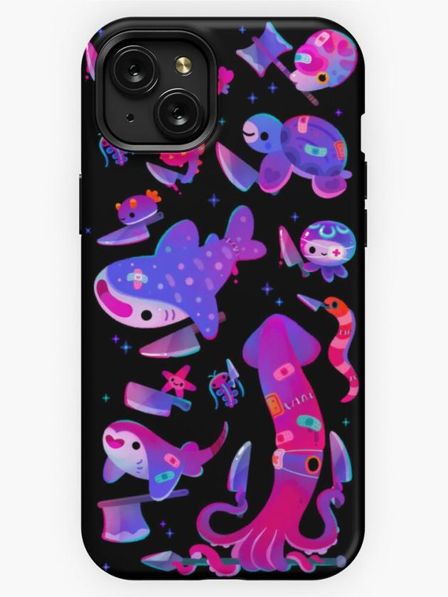 Iphone 15 Plus | Stabby Marine Life Iphone Case Iphone 15 Plus Iphone 15 Plus