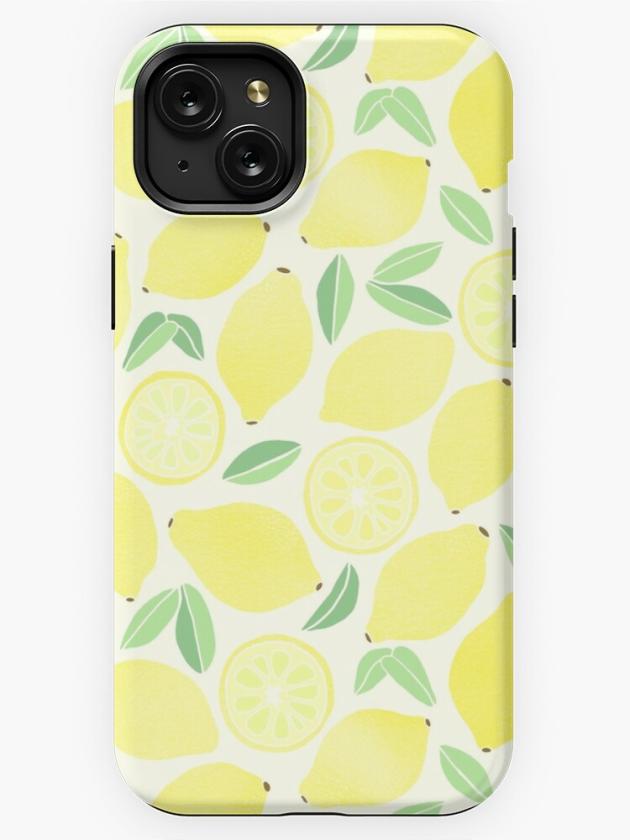 Iphone 15 Plus | Summer Lemons Iphone Case Iphone 15 Plus Iphone 15 Plus