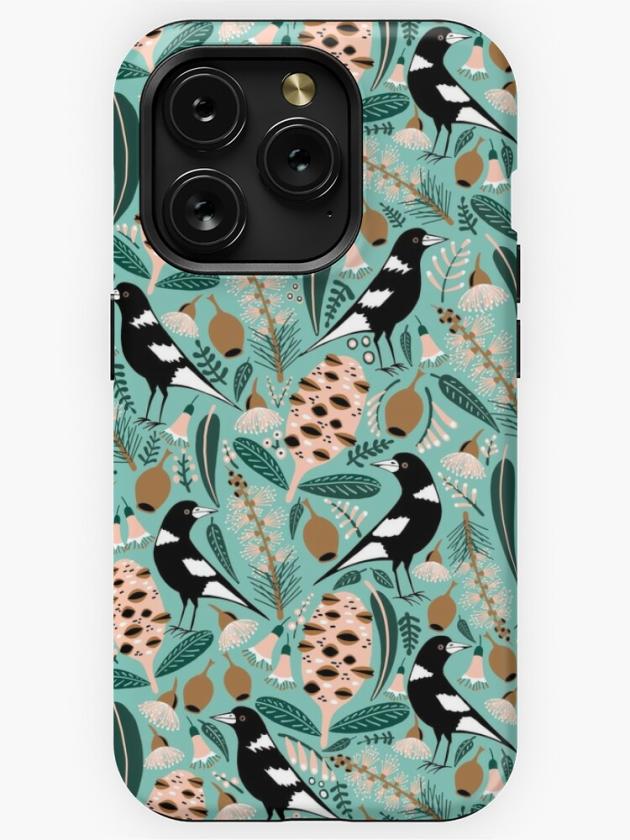 Iphone 15 Pro | Australian Bush Magpies Iphone Case Iphone 15 Pro Iphone 15 Pro