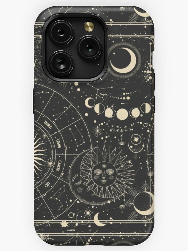 Iphone 15 Pro | Celestial Tarot Iphone Case Iphone 15 Pro Iphone 15 Pro