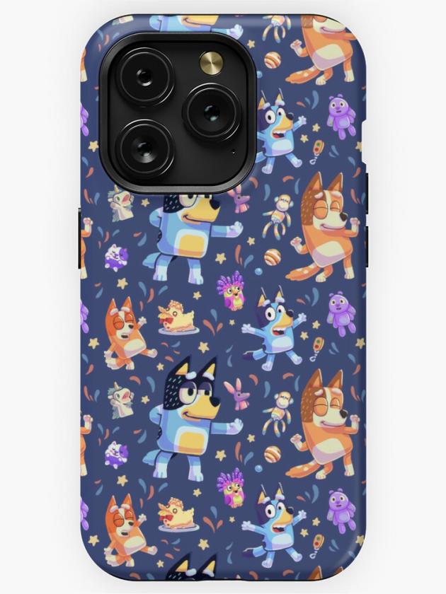 Iphone 15 Pro | Dance Mode Bingo Bandit Chilli Heeler Iphone Case Iphone 15 Pro Iphone 15 Pro