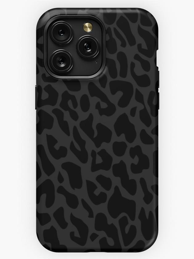 Iphone 15 Pro Max | Black Leopard Print Iphone Case Iphone 15 Pro Max Iphone 15 Pro Max