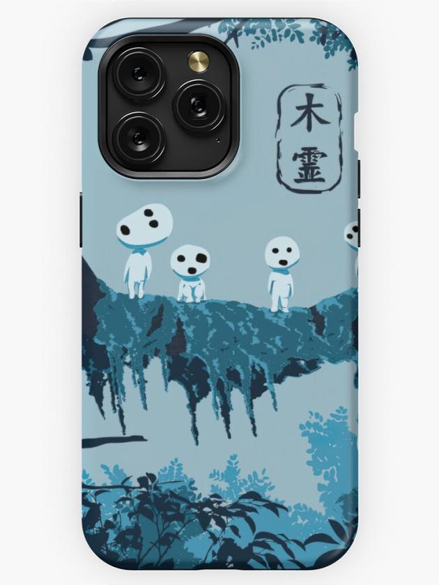 Iphone 15 Pro Max | Kodama Studio Ghibli Iphone Case Iphone 15 Pro Max Iphone 15 Pro Max