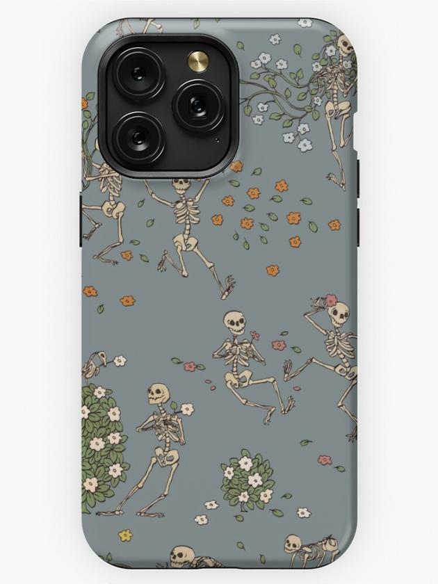 Iphone 15 Pro Max | Skeletons With Garlands Iphone Case Iphone 15 Pro Max Iphone 15 Pro Max