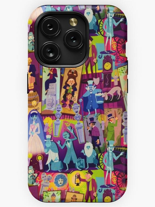 Iphone 15 Pro | Retro Mansion Collage Iphone Case Iphone 15 Pro Iphone 15 Pro