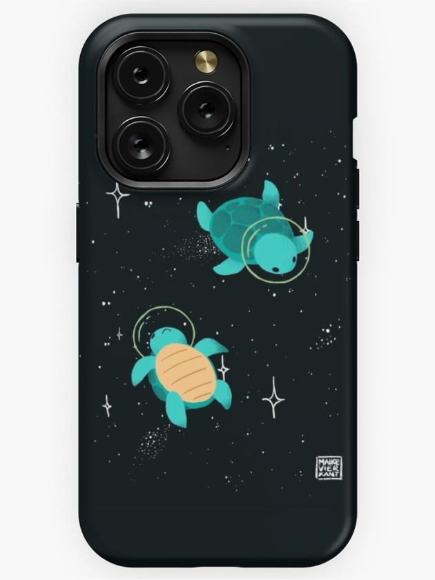 Iphone 15 Pro | Space Turtles Iphone Case Iphone 15 Pro Iphone 15 Pro