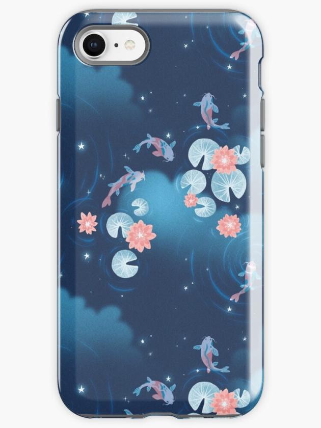 Iphone 8 | Koi Pond – Night Iphone Case Iphone 8 Iphone 8