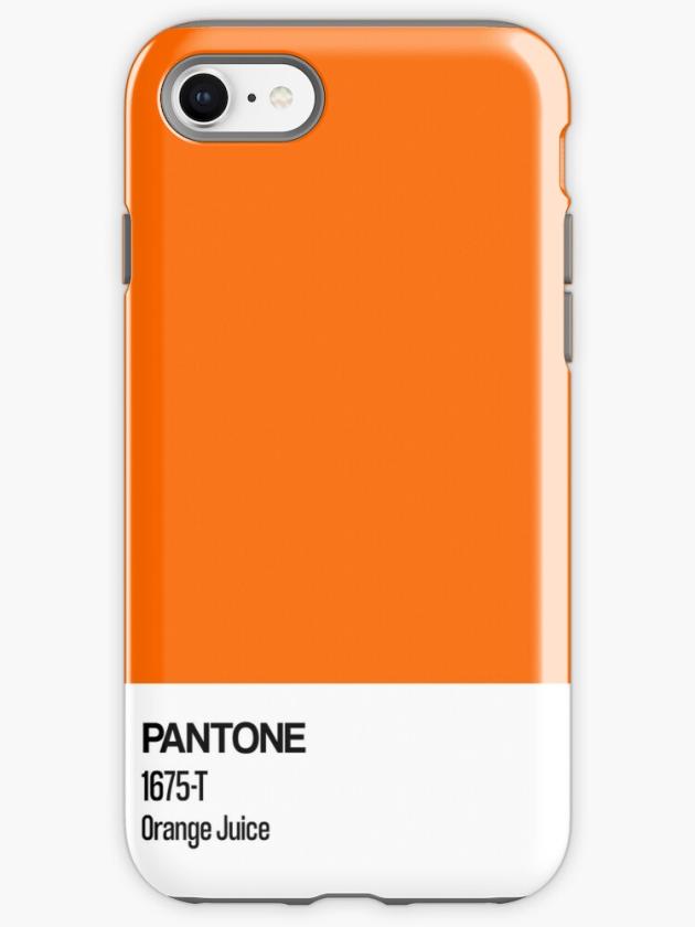 Iphone 8 | Pantone – Orange Juice Iphone Case Iphone 8 Iphone 8