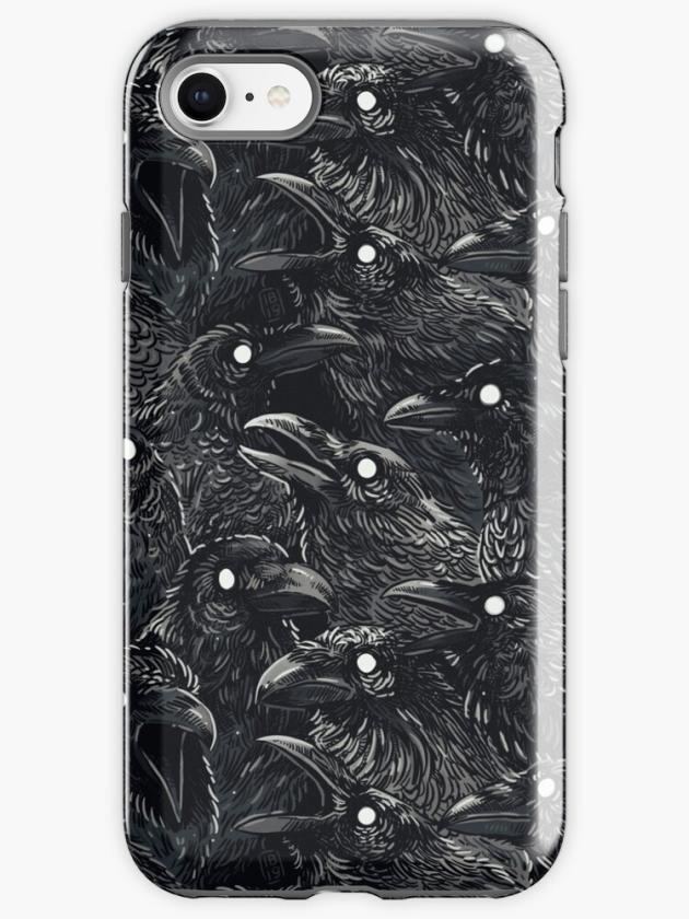 Iphone 8 | Raven Pattern 2 Iphone Case Iphone 8 Iphone 8