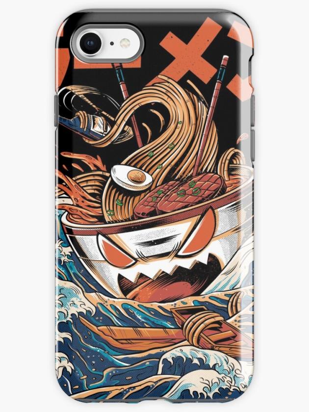 Iphone 8 | The Black Great Ramen Iphone Case Iphone 8 Iphone 8