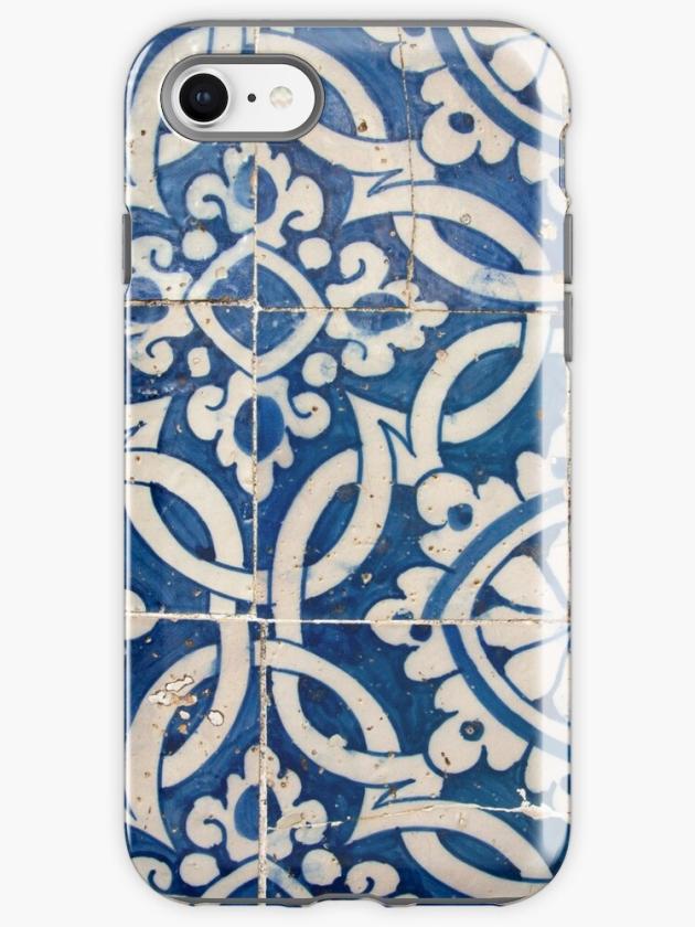 Iphone 8 | Vintage Portuguese Azulejo Iphone Case Iphone 8 Iphone 8