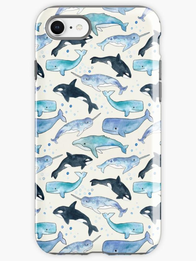 Iphone 8 | Whales, Orcas & Narwhals Iphone Case Iphone 8 Iphone 8