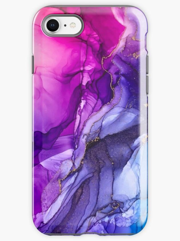 Iphone Se | Abstract Vibrant Rainbow Ombre Iphone Case Iphone Cases Iphone Se