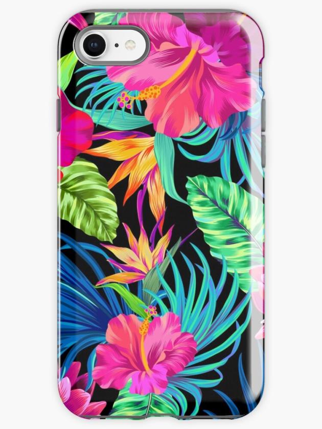 Iphone Se | Drive You Mad Hibiscus Pattern Iphone Case Iphone Cases Iphone Se