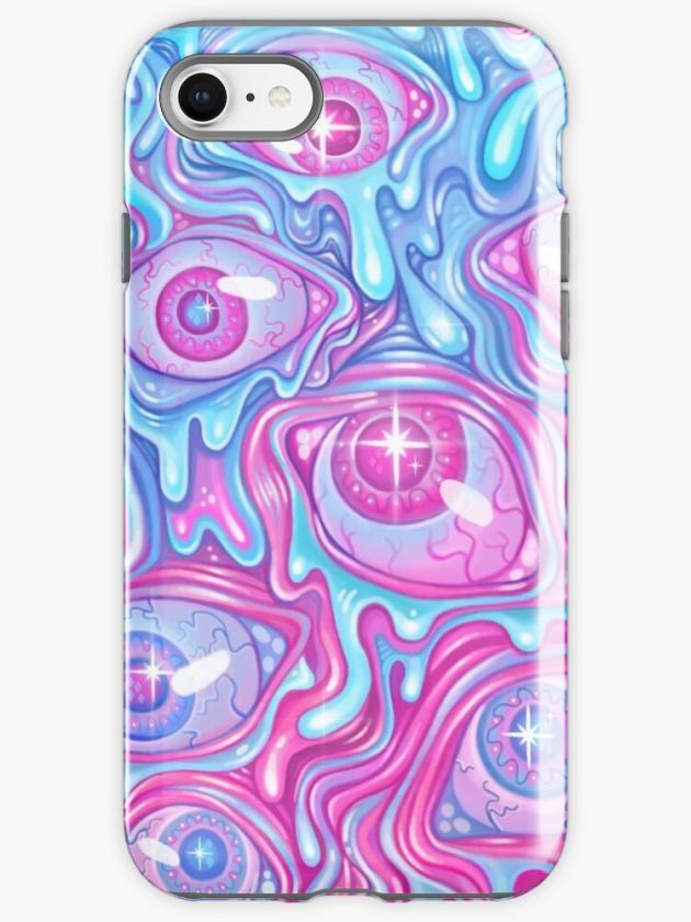 Iphone Se | Eyeball Pattern – Version 2 Iphone Case Iphone Cases Iphone Se