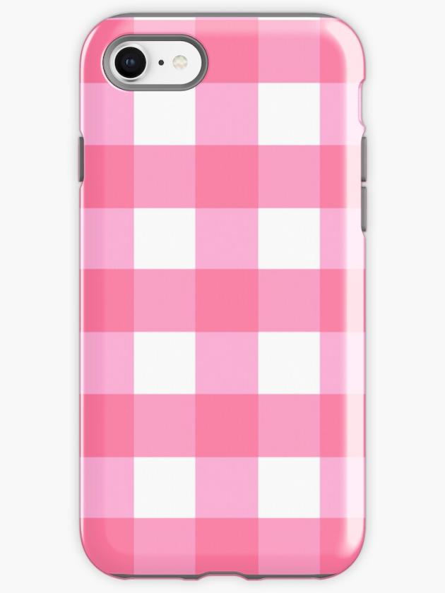 Iphone Se | Gingham – Candy Pink Iphone Case Iphone Cases Iphone Se