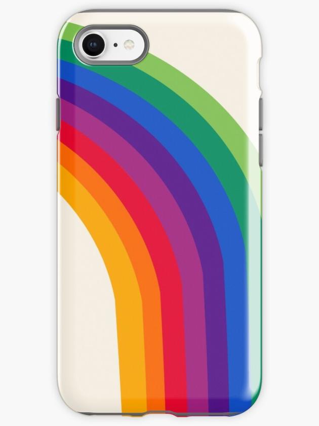 Iphone Se | Groovy – Rainbow 70S 1970S Style Retro Throwback Minimal Happy Hippie Art Decor Iphone Case Iphone Cases Iphone Se