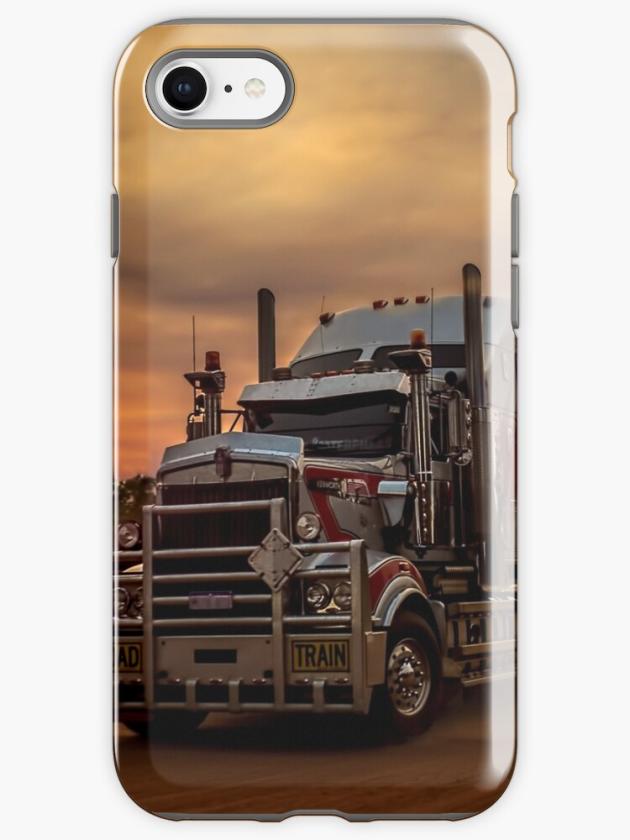 Iphone Se | Prime Mover Kenworth Truck At Sunset Iphone Case Iphone Cases Iphone Se