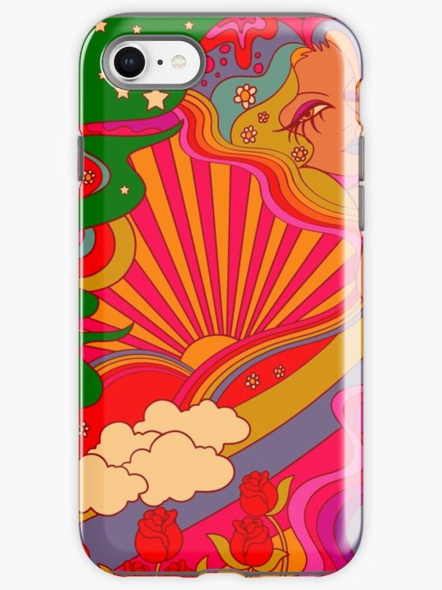 Iphone Se | Psychedelic Lady Iphone Case Iphone Cases Iphone Se