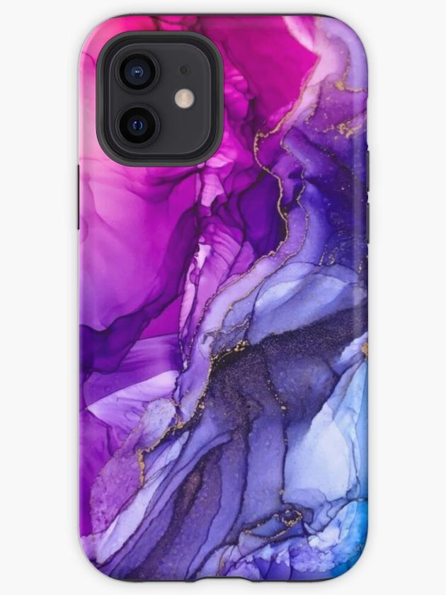 Iphone 12 | Abstract Vibrant Rainbow Ombre Iphone Case Iphone 12 Iphone 12