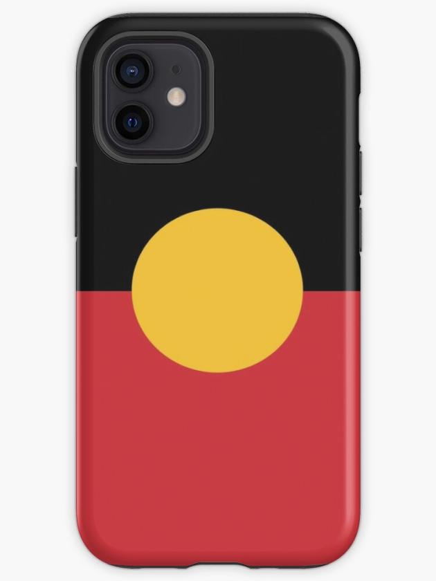 Iphone 12 Mini | Australian Aboriginal Flag #2 Iphone Case Iphone 12 Mini Iphone 12 Mini