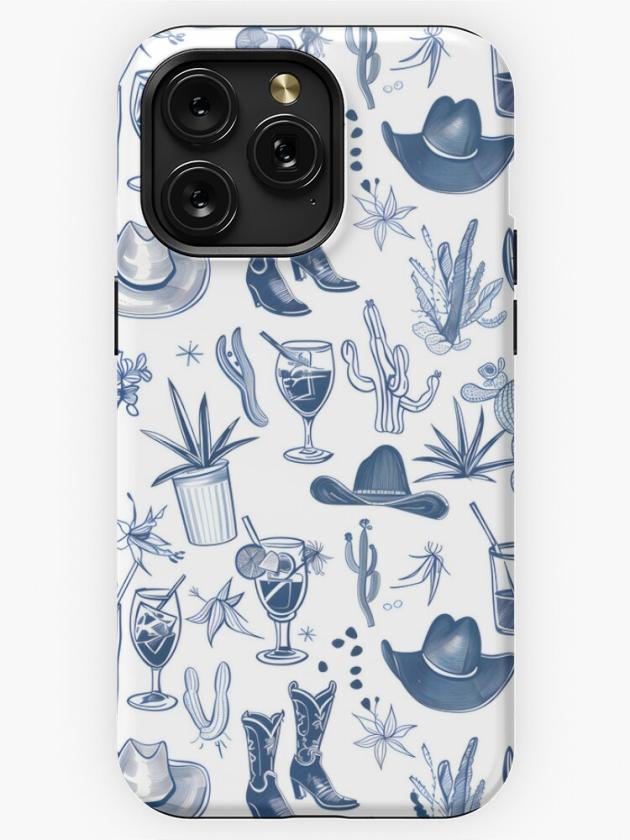 Iphone 15 Pro Max | Coastal Cowgirl Blueprint Iphone Case Iphone 15 Pro Max Iphone 15 Pro Max