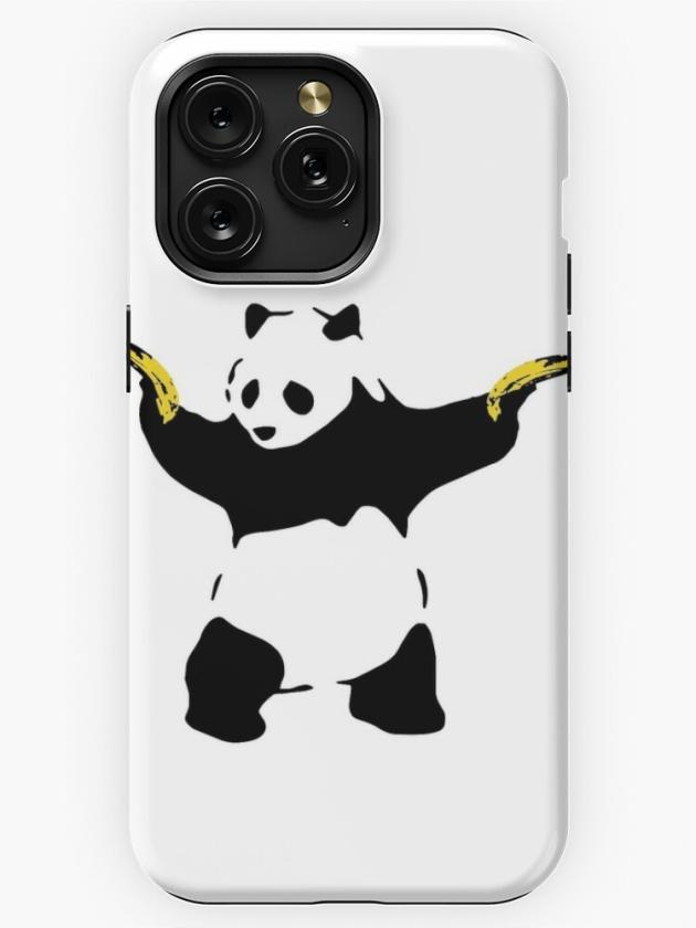 Iphone 15 Pro Max | Bad Panda Stencil Iphone Case Iphone 15 Pro Max Iphone 15 Pro Max