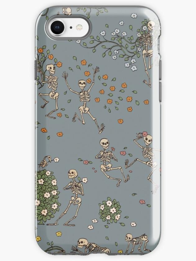 Iphone 8 | Skeletons With Garlands Iphone Case Iphone 8 Iphone 8